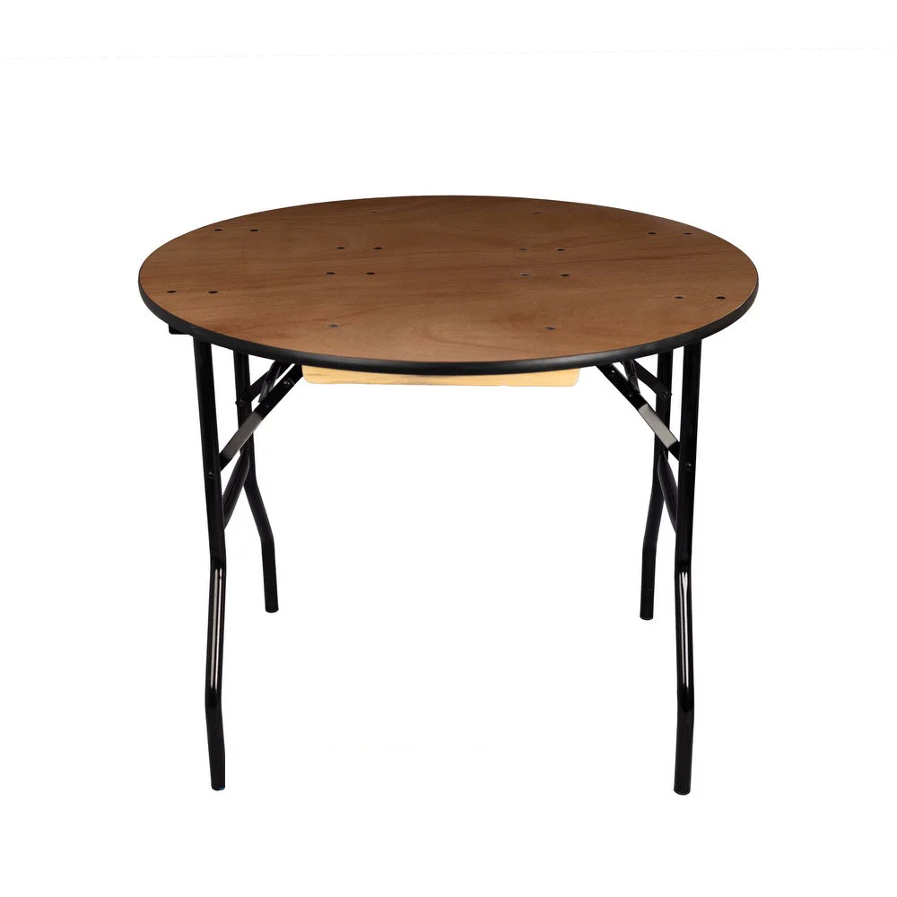 36" Round Wooden Tables
